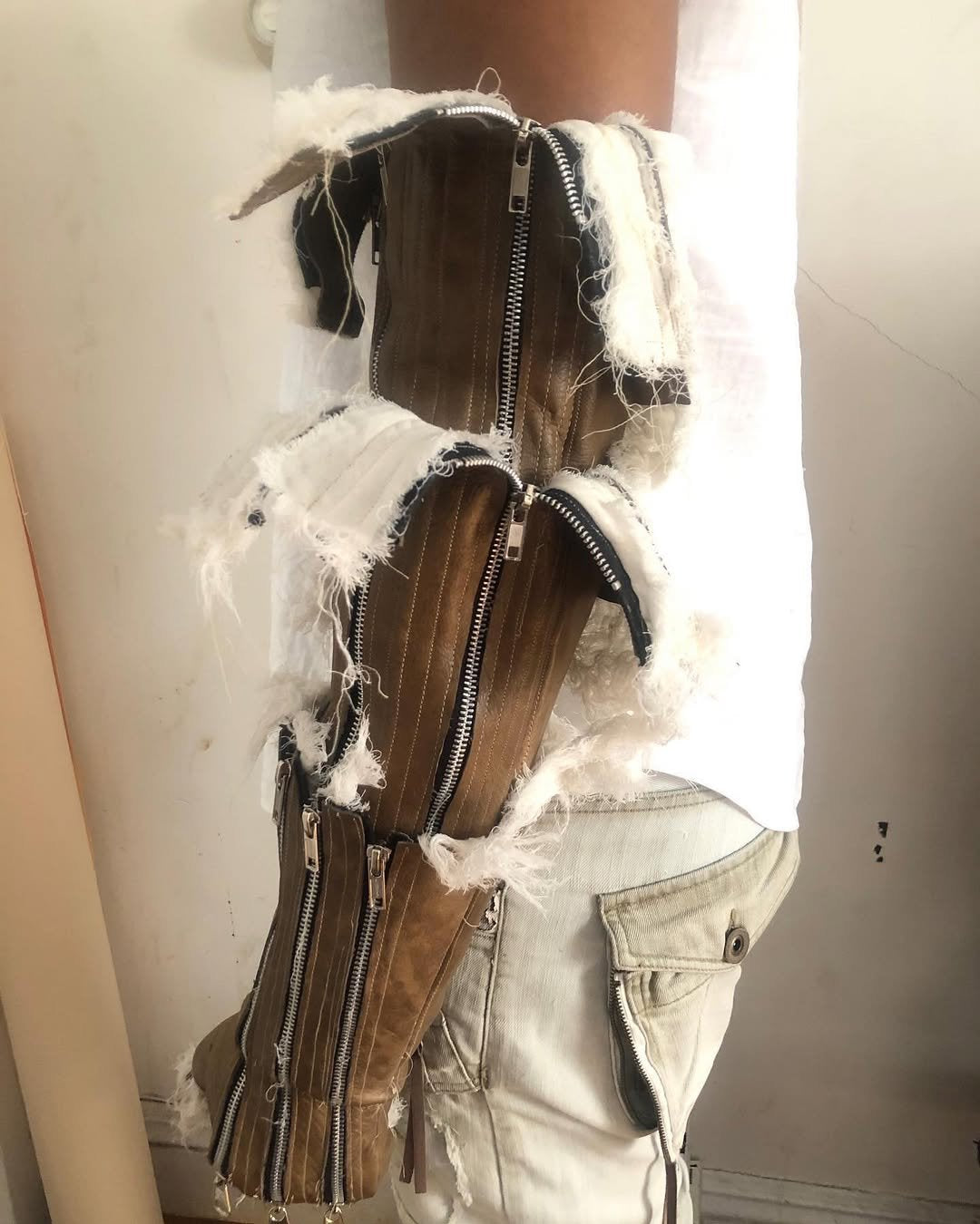Multi-Layer Leather Gloves